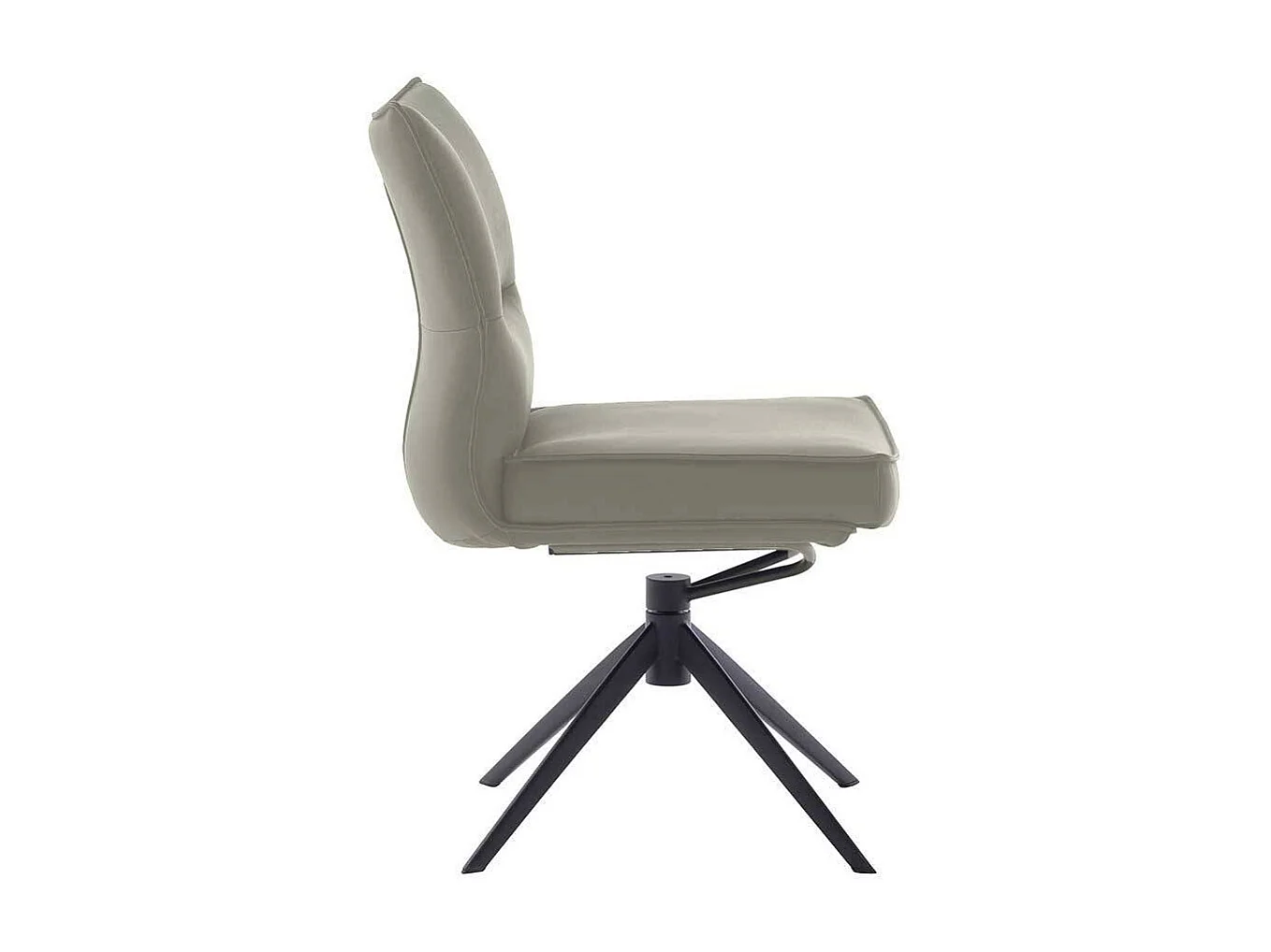 Esszimmerstuhl Stuhl Esszimmer drehbar aus Echtleder (2er Set)