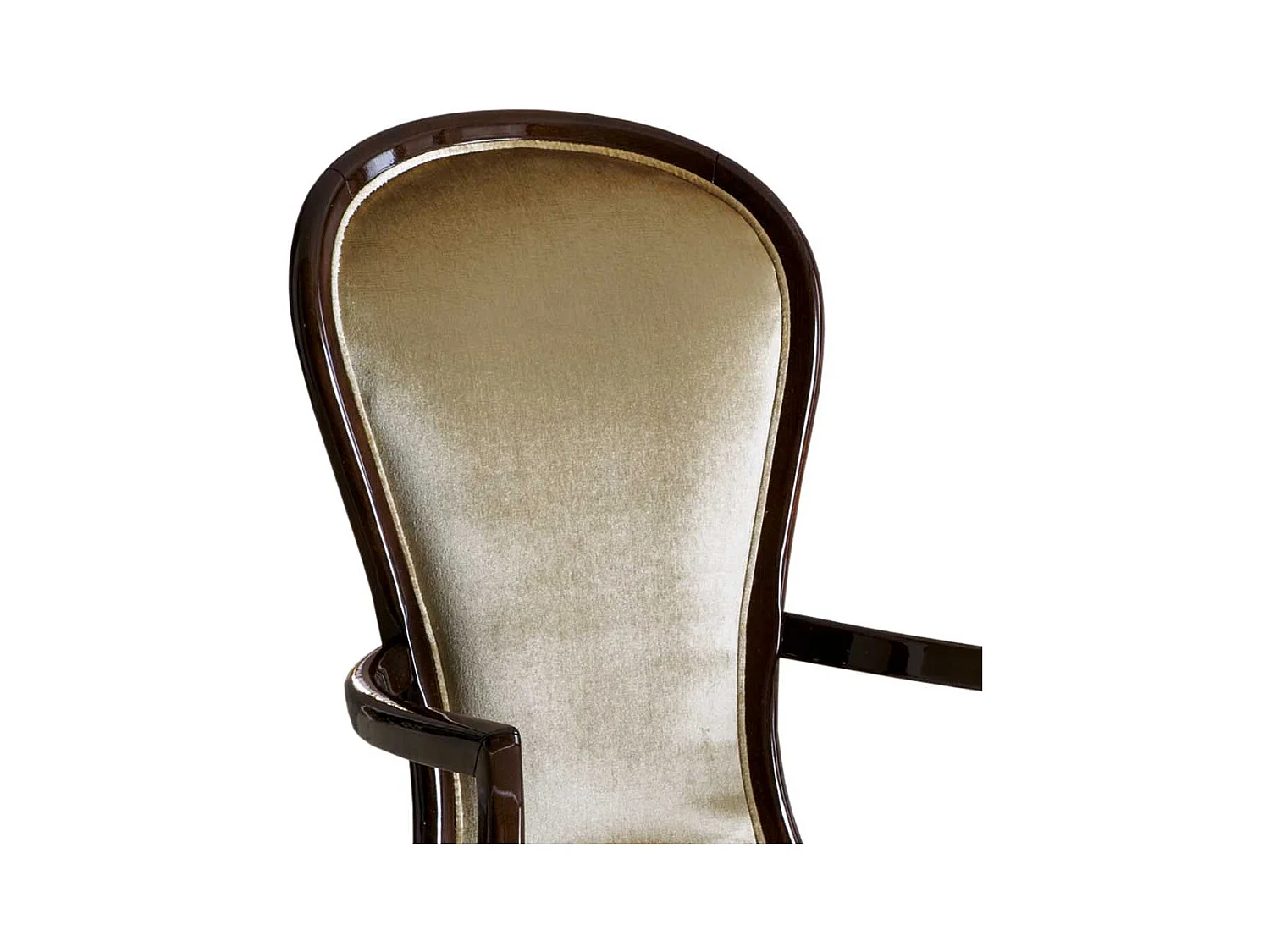 Wohnzimmerstuhl in italienischem Design hoher Rückenlehne