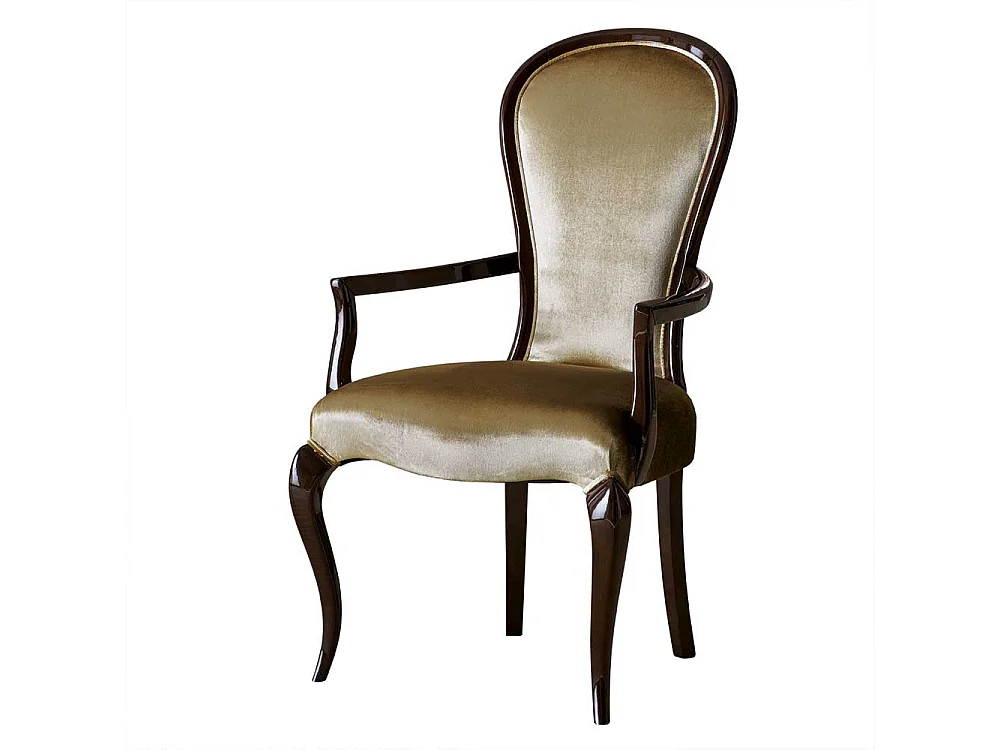 Wohnzimmerstuhl in italienischem Design hoher Rückenlehne