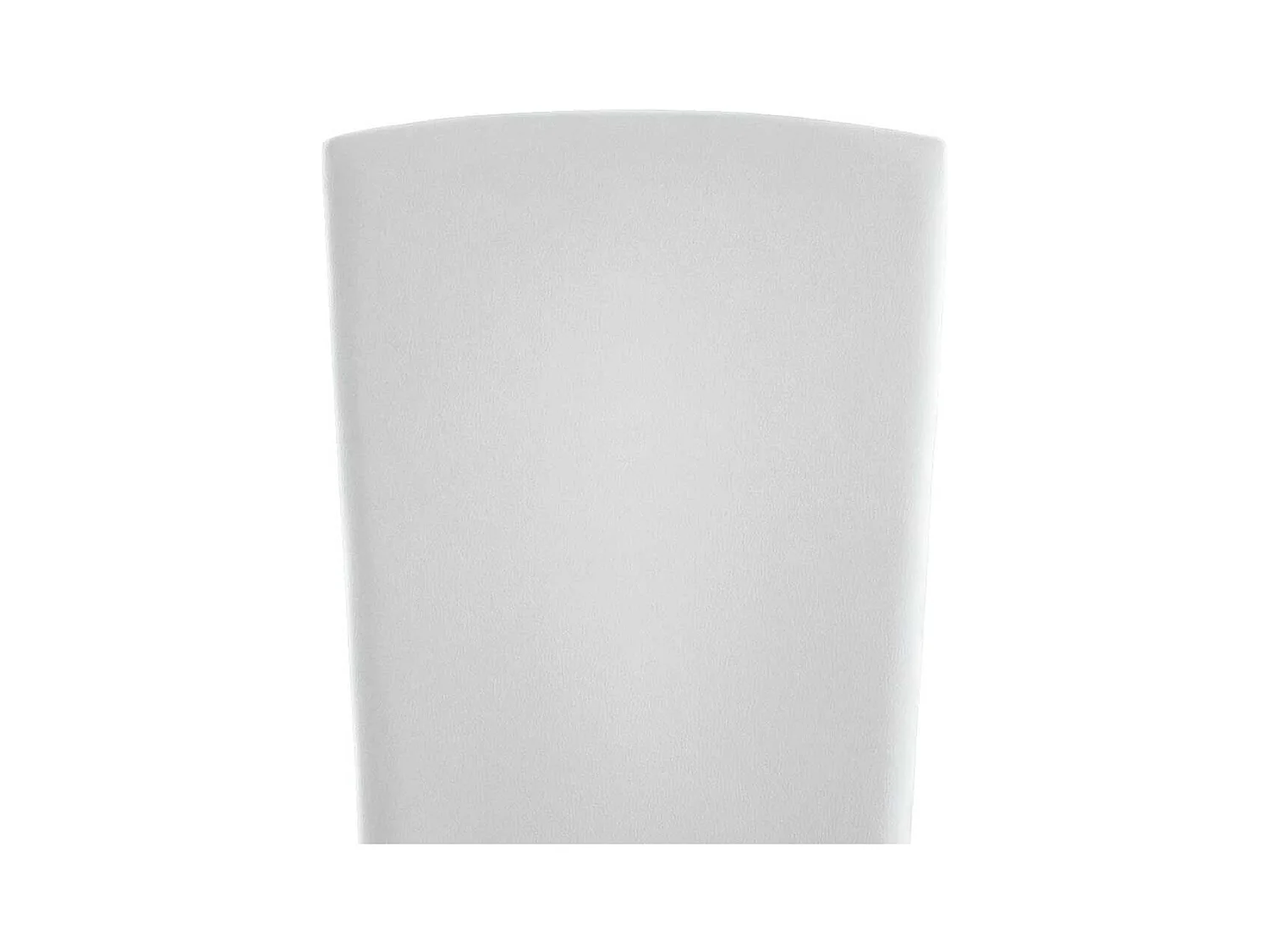 Polsterstühle in Weiß Kunstleder hohe Rückenlehne (4er Set)