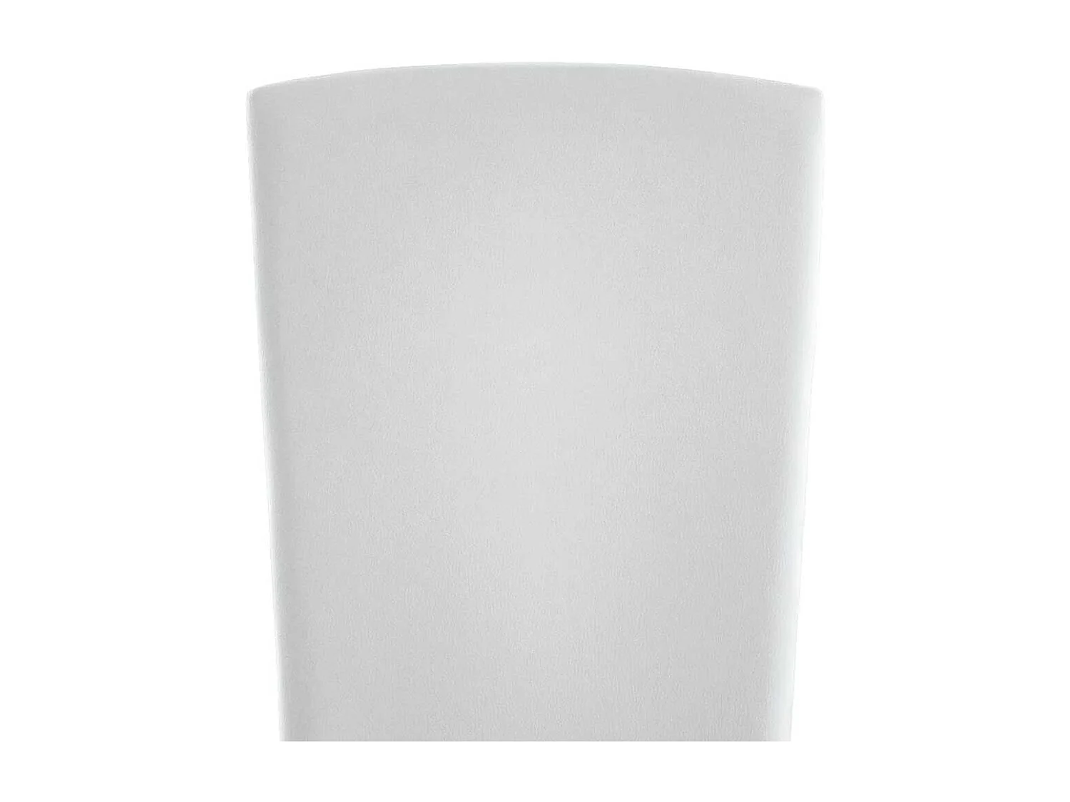 Polsterstühle in Weiß Kunstleder hohe Rückenlehne (4er Set)