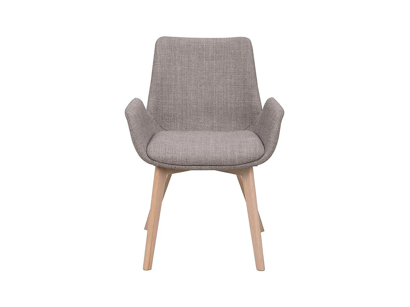 2 Stühle mit Gestell aus Massivholz Armlehnen (2er Set)