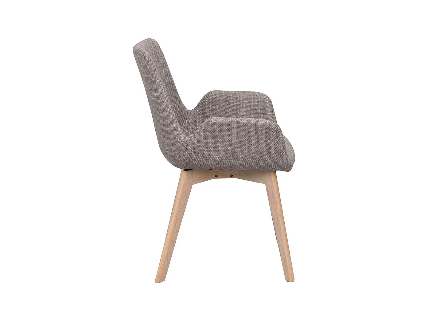 2 Stühle mit Gestell aus Massivholz Armlehnen (2er Set)