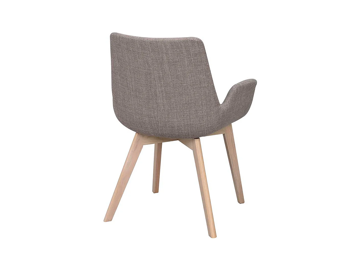 2 Stühle mit Gestell aus Massivholz Armlehnen (2er Set)