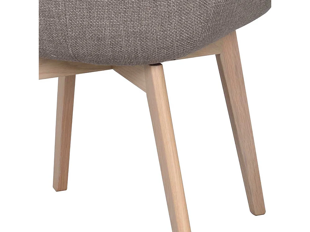 2 Stühle mit Gestell aus Massivholz Armlehnen (2er Set)