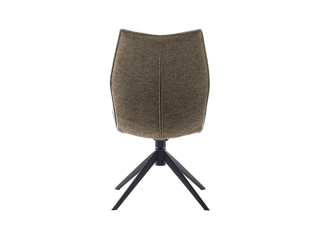 Stuhl Esszimmer Esszimmerstuhl aus Metall und Chenillegewebe (2er Set)