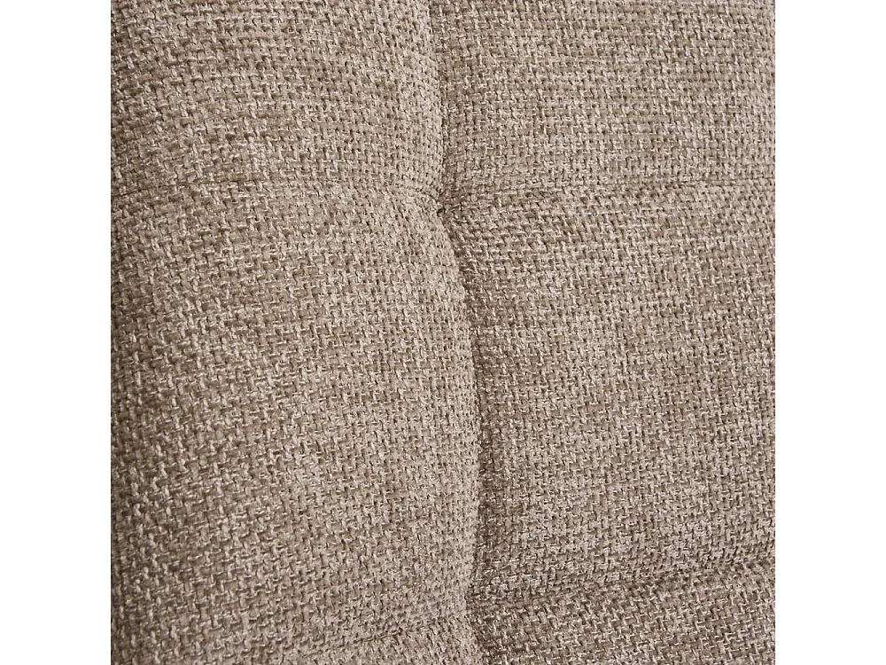 Polsterstuhl Küchenstuhl aus Strukturstoff mit Gestell aus Metall (2er Set)