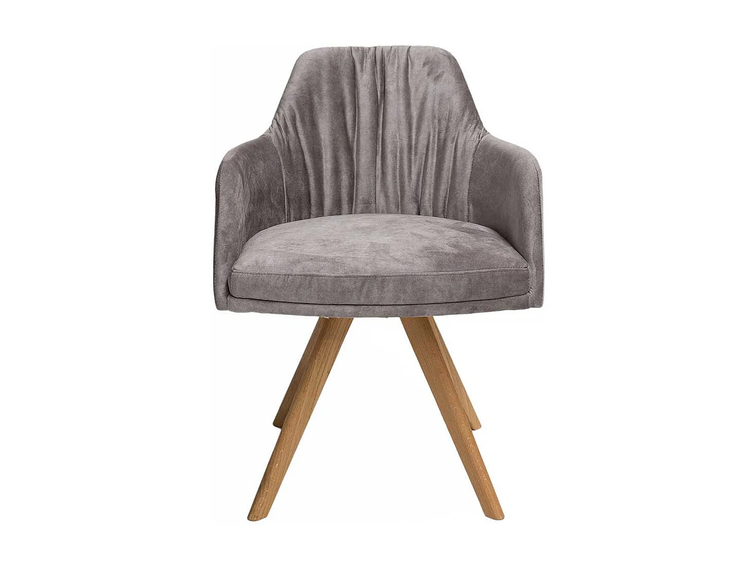 Polsterstuhl Esszimmer mit Armlehnen Gestell aus Massivholz