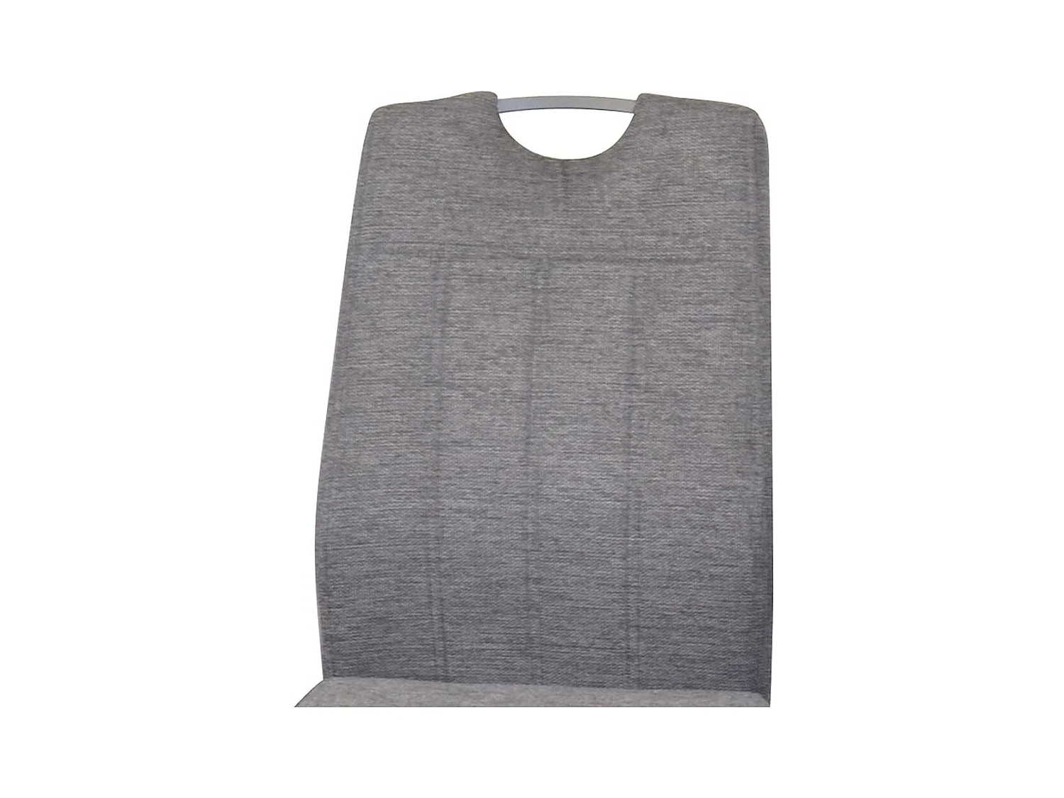 Schwingstuhl in Anthrazit und Schwarz hoher Lehne (4er Set)