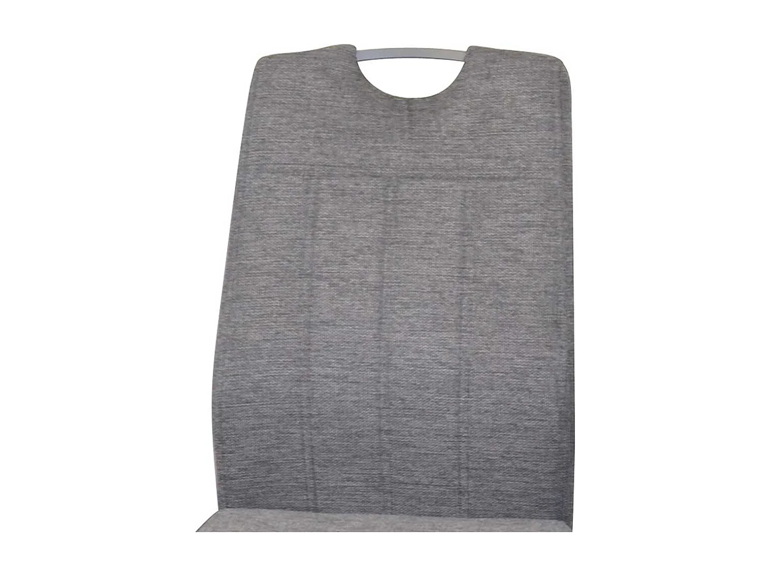 Schwingstuhl in Anthrazit und Schwarz hoher Lehne (4er Set)