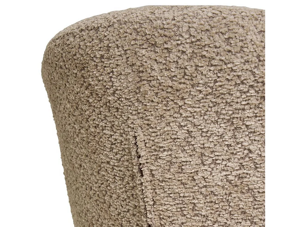 Esszimmerstuhl Esstischstuhl in Beige mit gepolsterter Rückenlehne (2er Set)