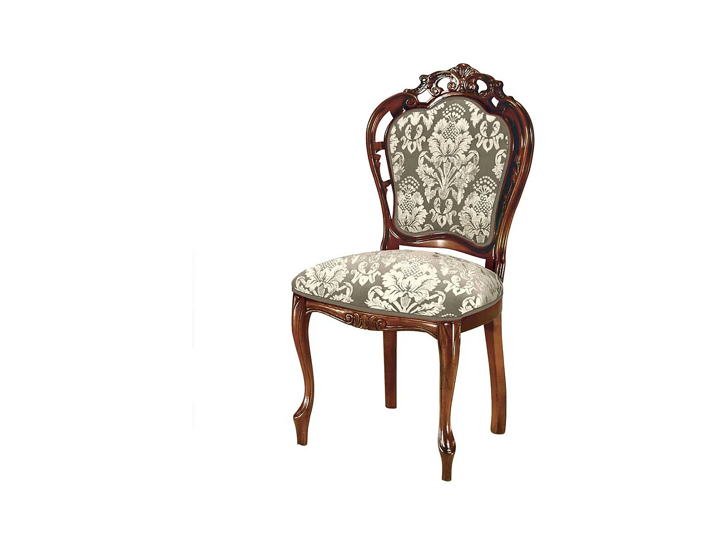 Esstischstuhl mit hoher Lehne Barockstil