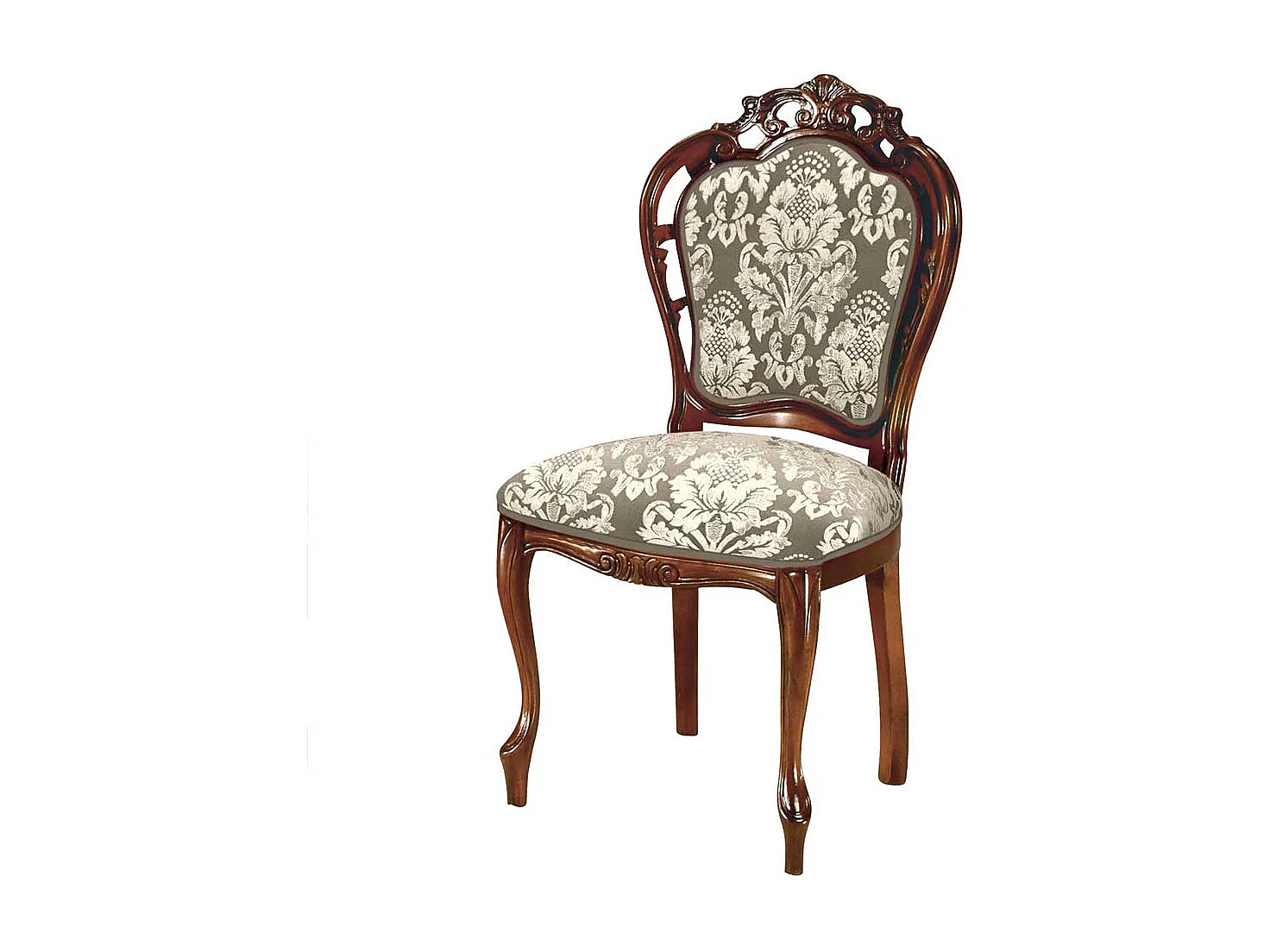 Esstischstuhl mit hoher Lehne Barockstil