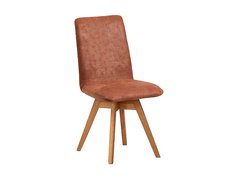 Esszimmerstuhl Küchenstuhl drehbar in Cognac Braun (2er Set)