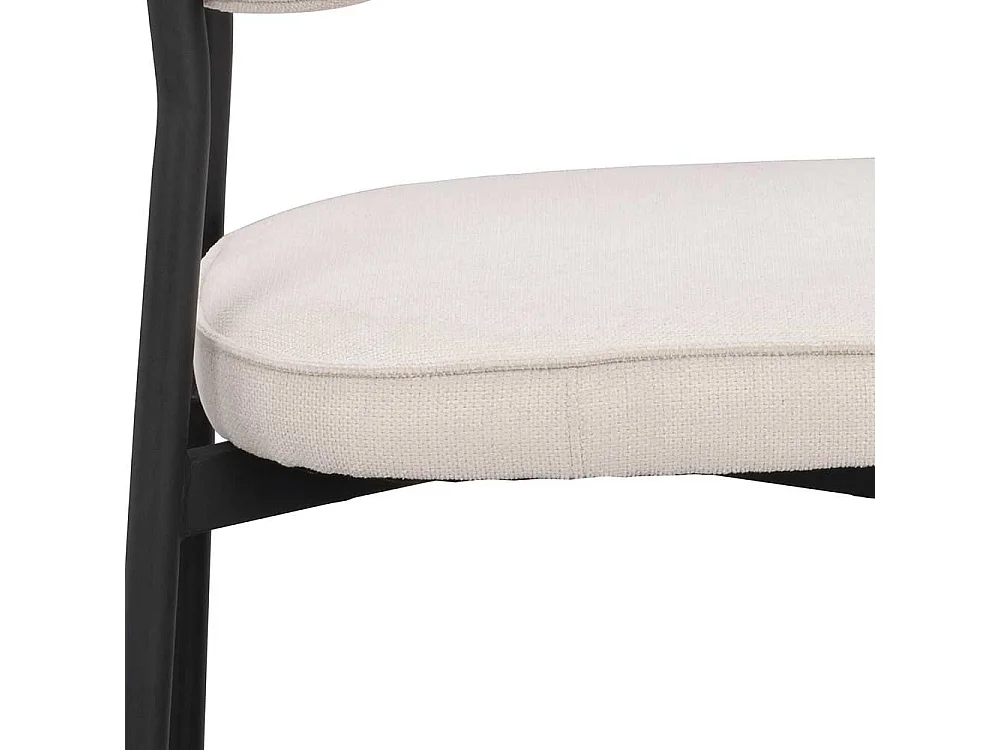 Esstisch Stühle in modernem Design Gestell aus Metall (2er Set)