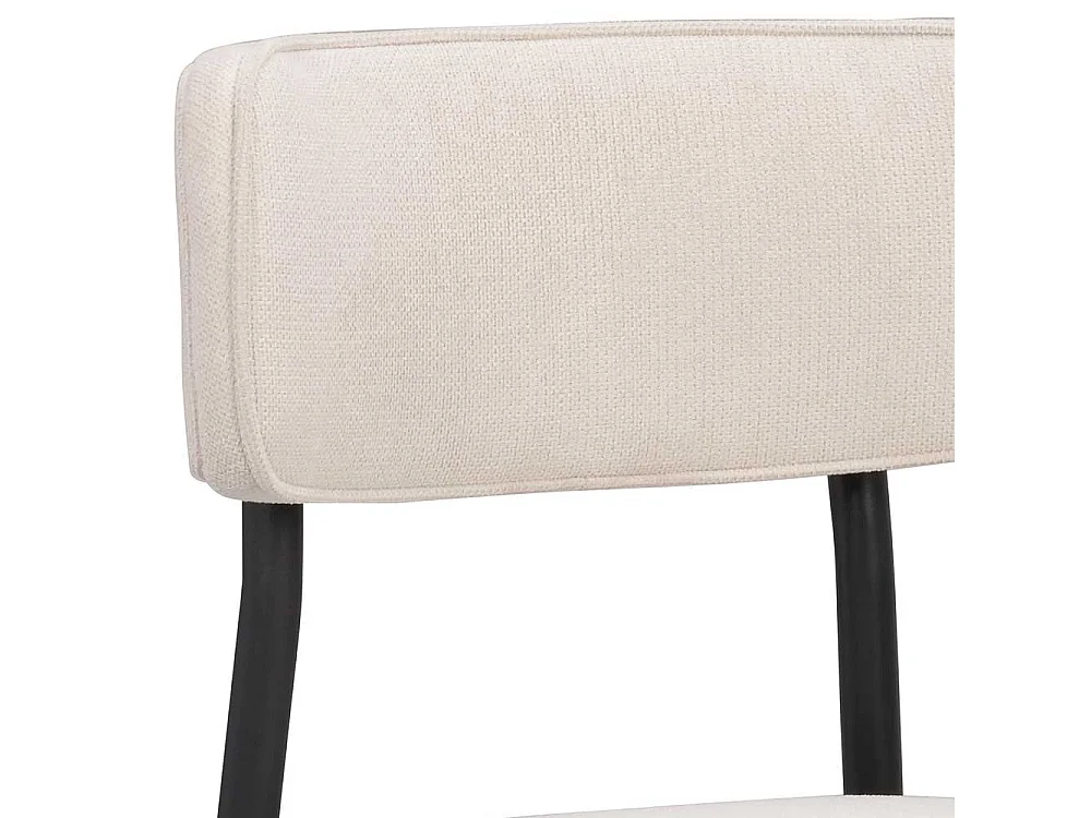 Esstisch Stühle in modernem Design Gestell aus Metall (2er Set)