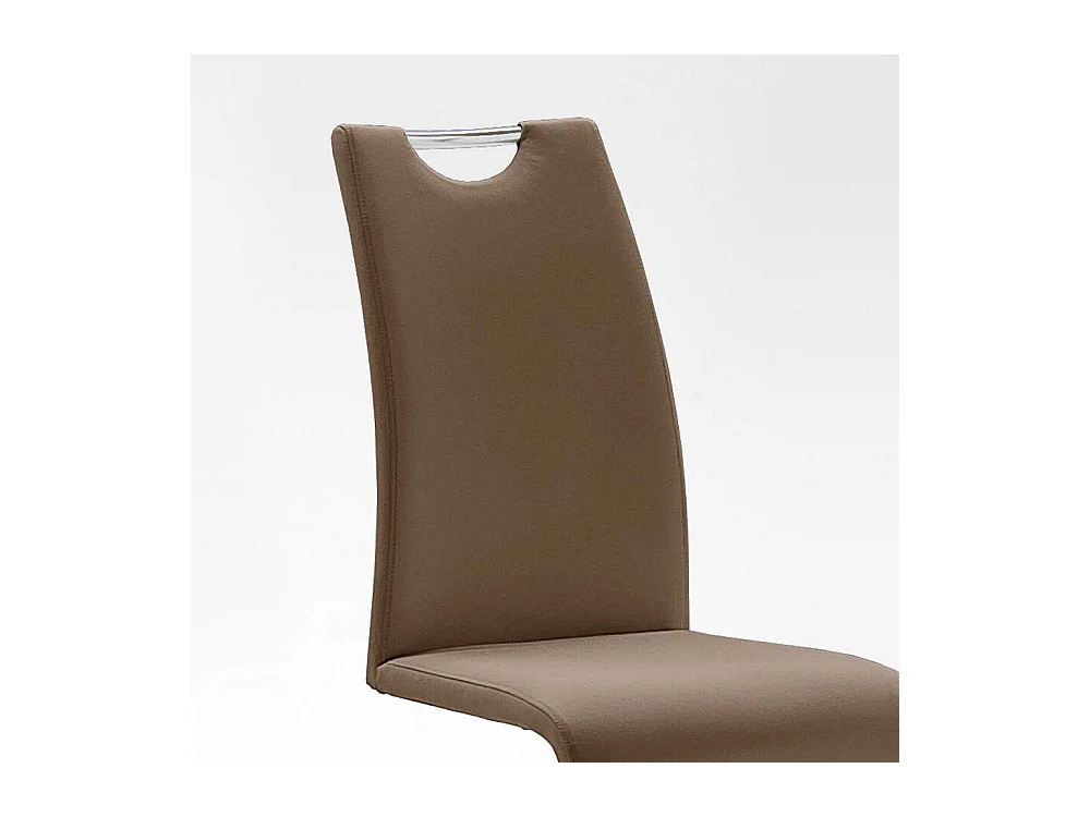 Esszimmerstuhl in Braun modern (2er Set)