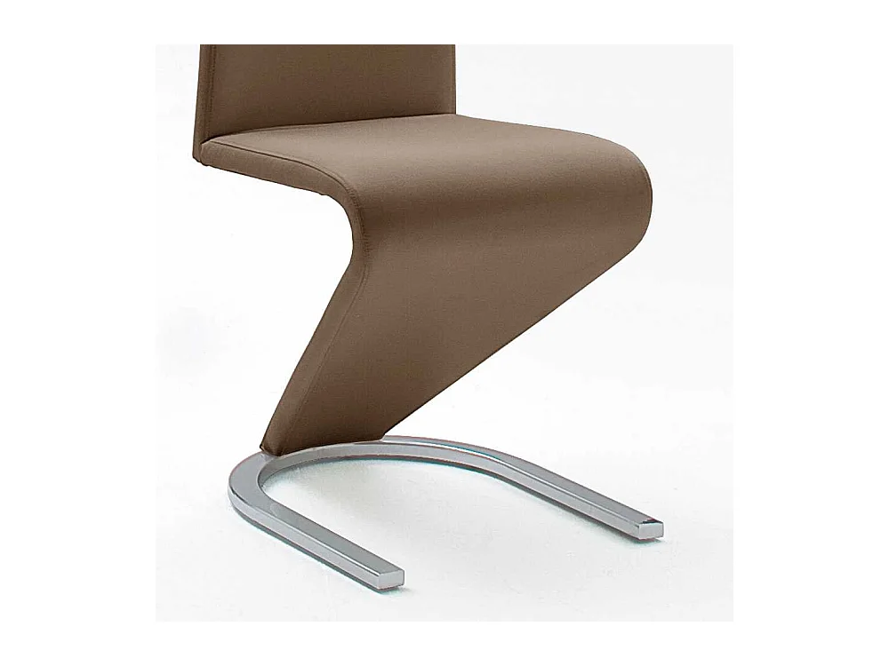 Esszimmerstuhl in Braun modern (2er Set)