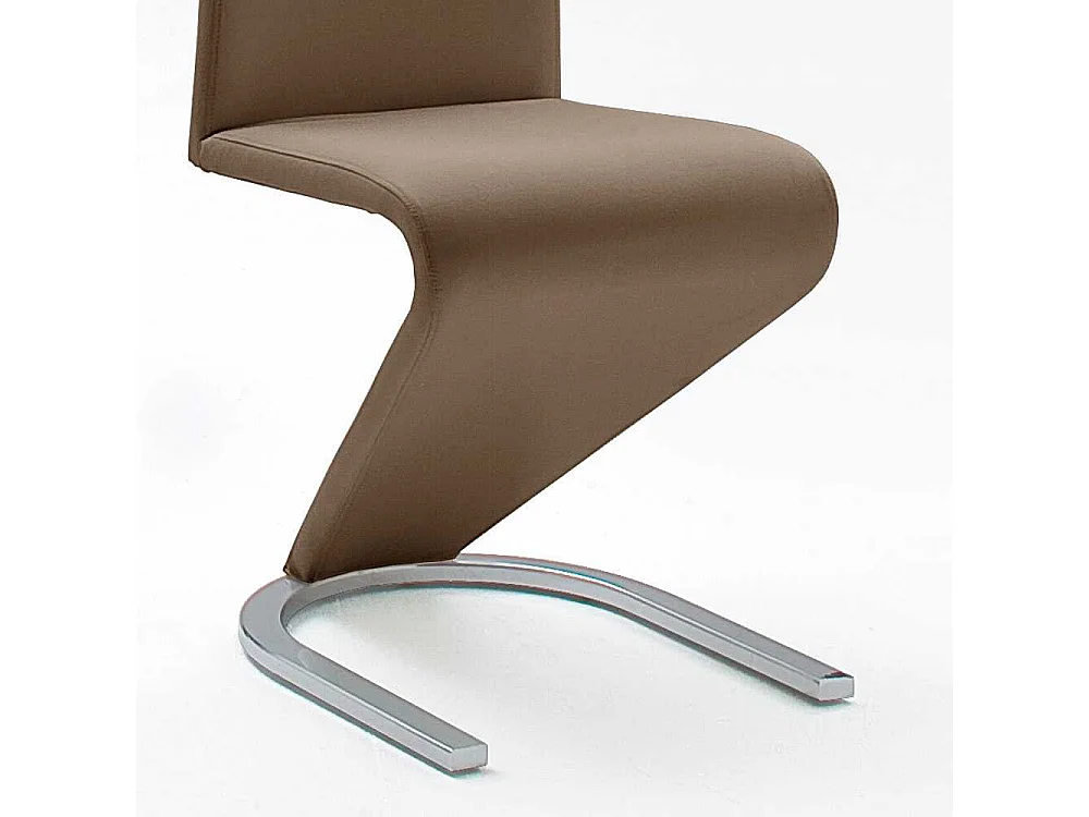 Esszimmerstuhl in Braun modern (2er Set)