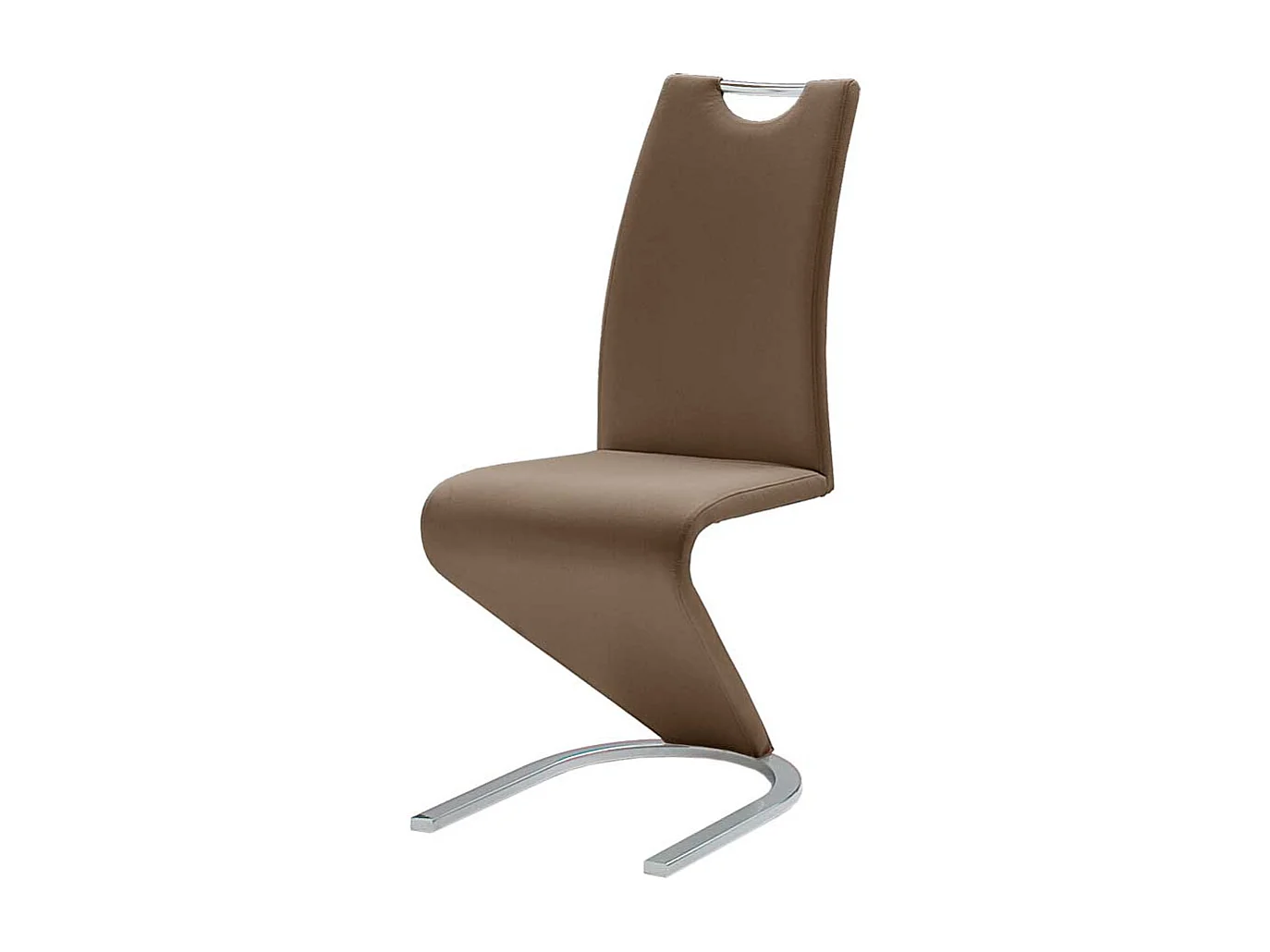 Esszimmerstuhl in Braun modern (2er Set)