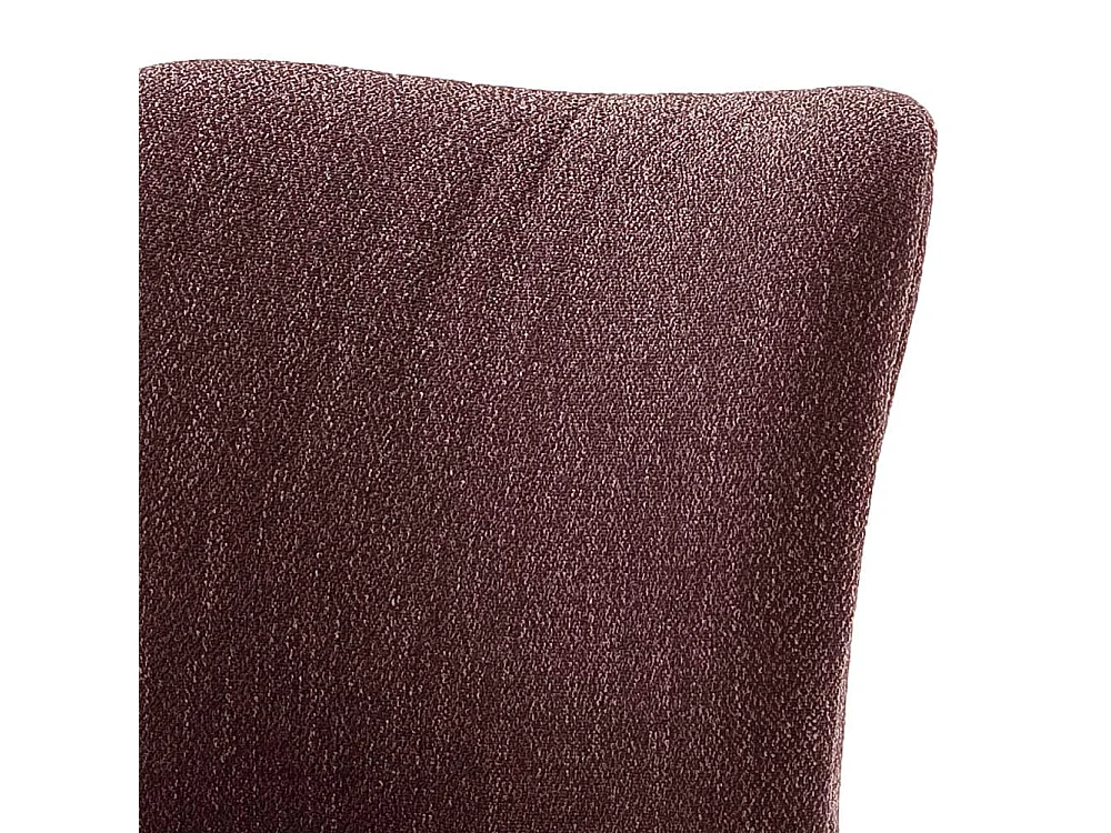 Freischwingerst�hle in Dunkelrot hoher Lehne (2er Set)