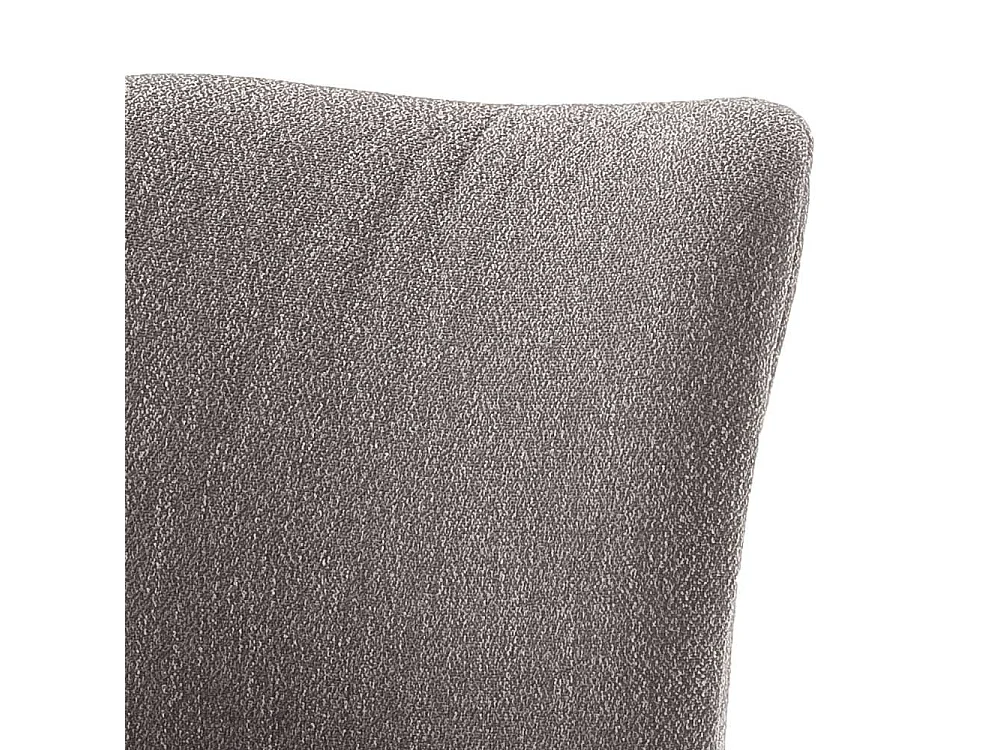 Schwingst�hle in Grau Stoff hoher Lehne (2er Set)