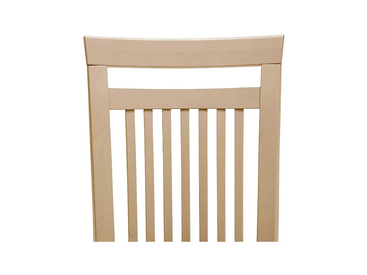 Holzstuhl aus Kiefer Massivholz Landhaus (2er Set)