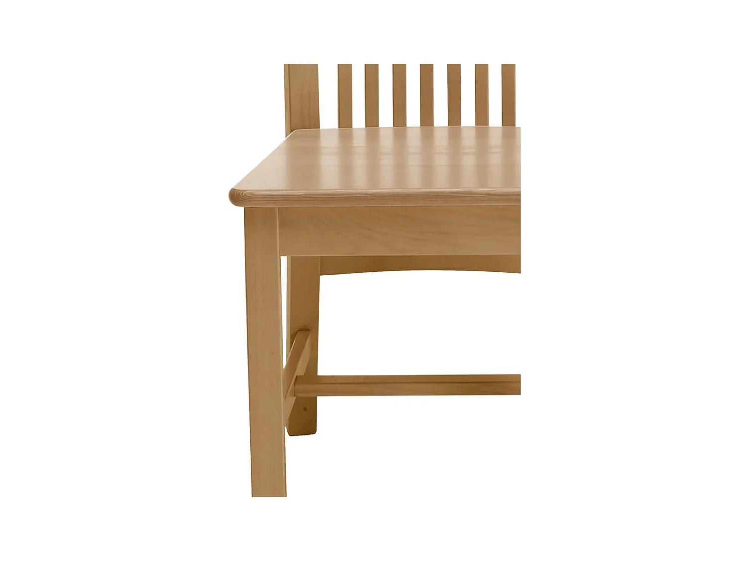 Holzstuhl aus Kiefer Massivholz Landhaus (2er Set)