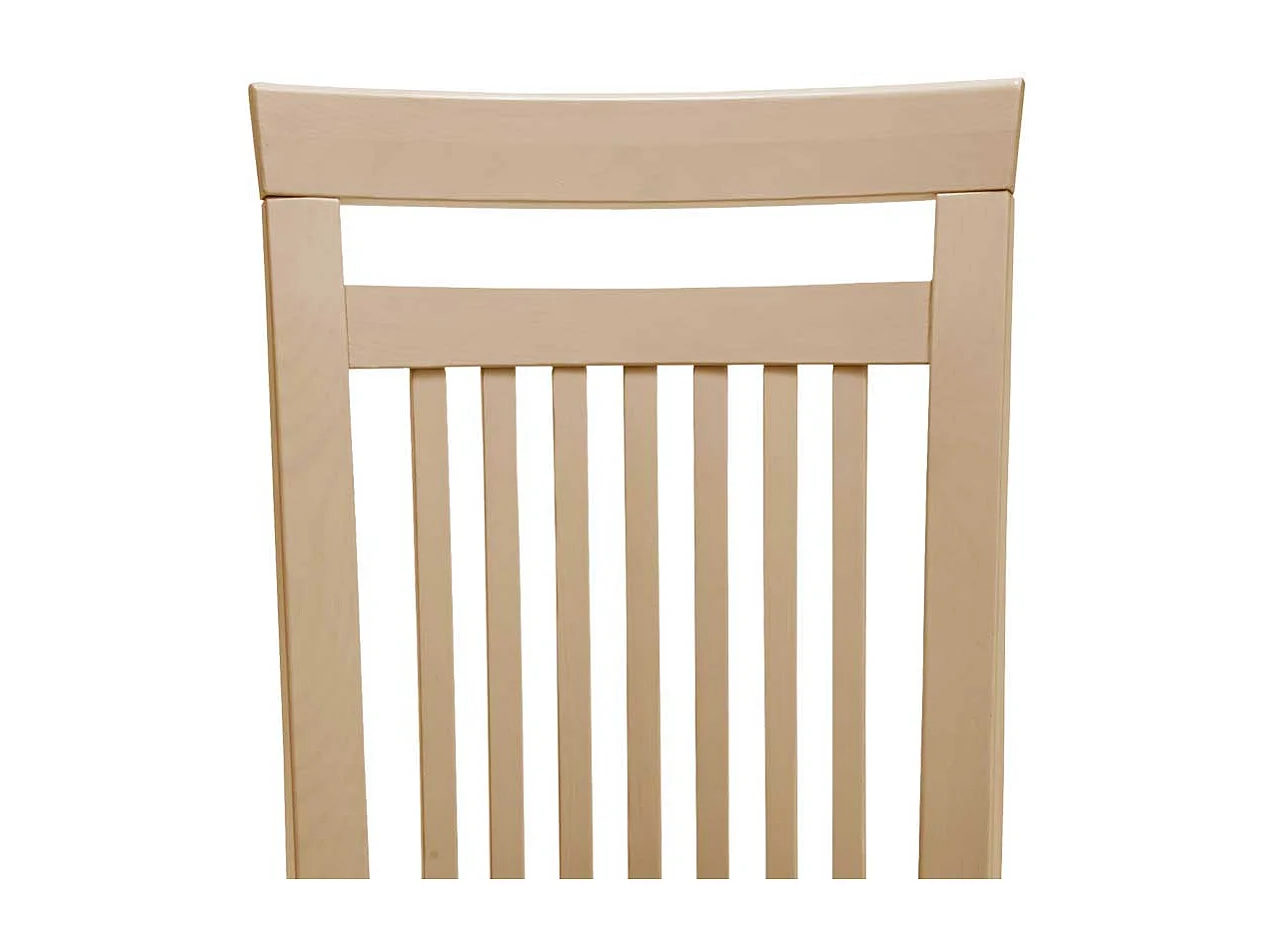 Holzstuhl aus Kiefer Massivholz Landhaus (2er Set)