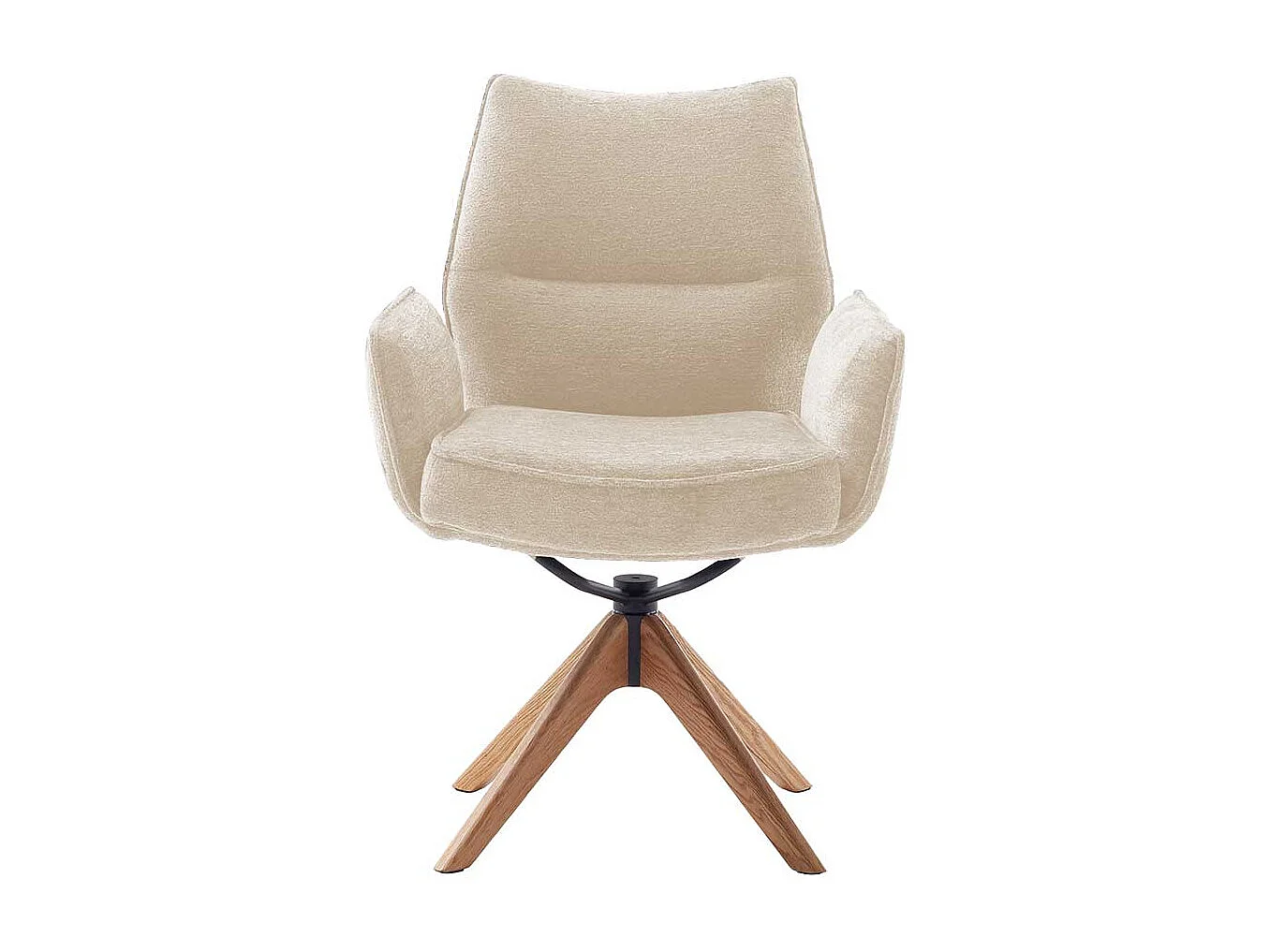 Esszimmerstuhl Stuhl Esszimmer mit Armlehnen drehbar (2er Set)