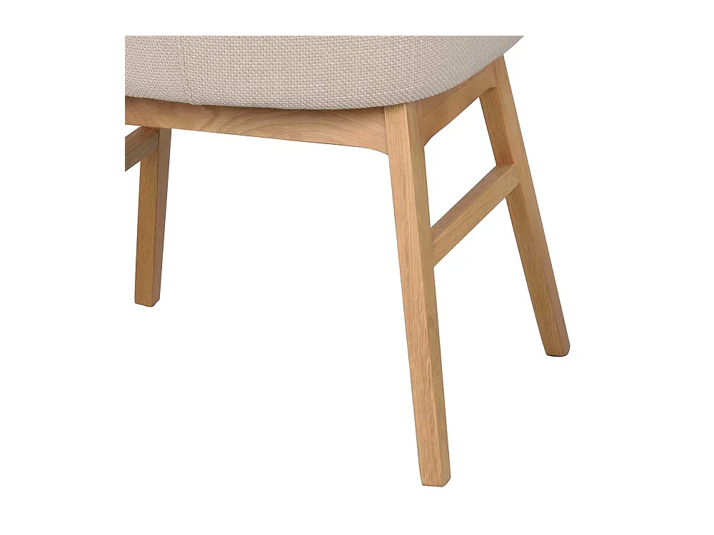 Esszimmerarmlehnstuhl Set in Beige Eichefarben (2er Set)