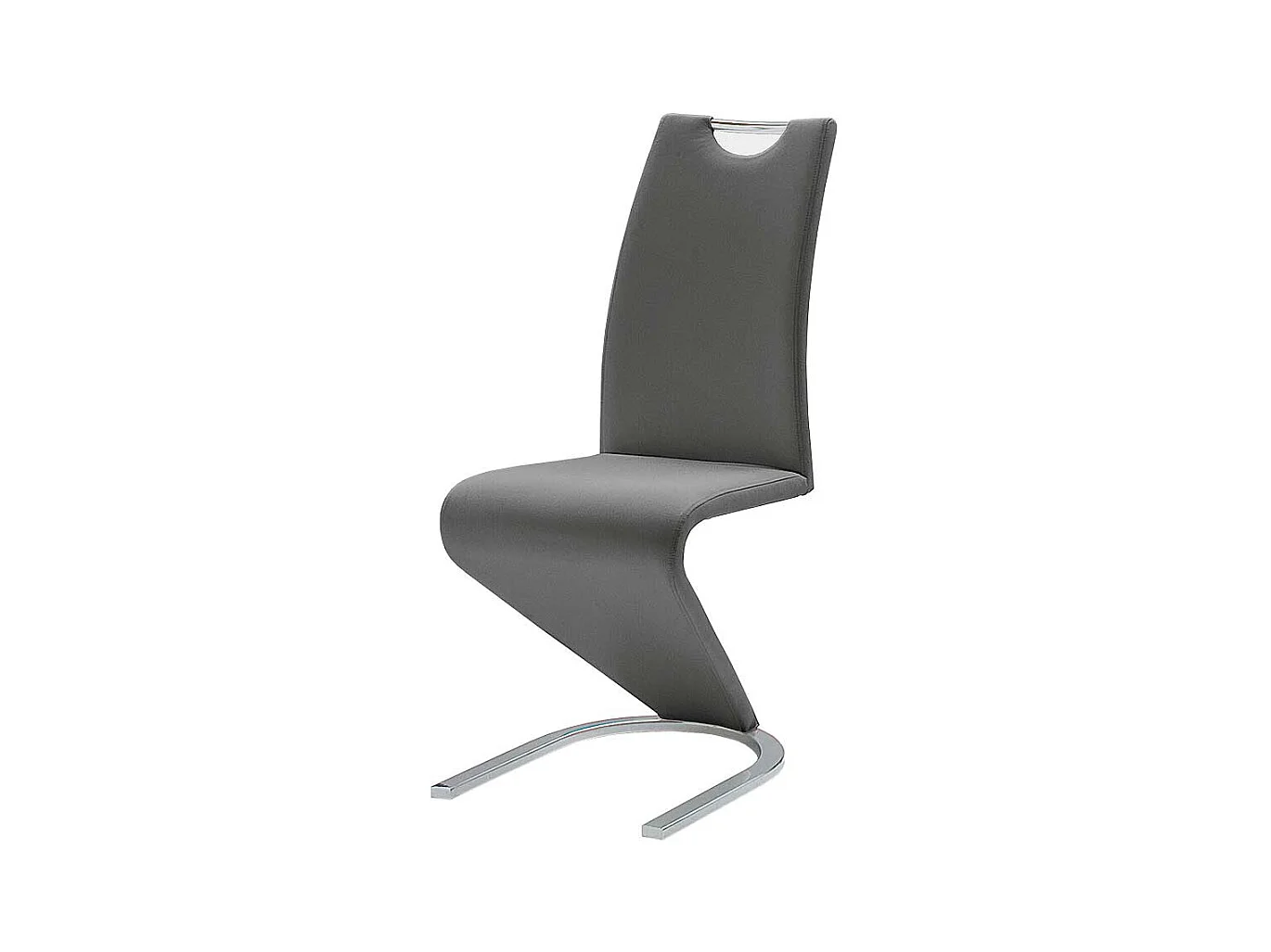 Swingstuhl in Schwarz modern (2er Set)