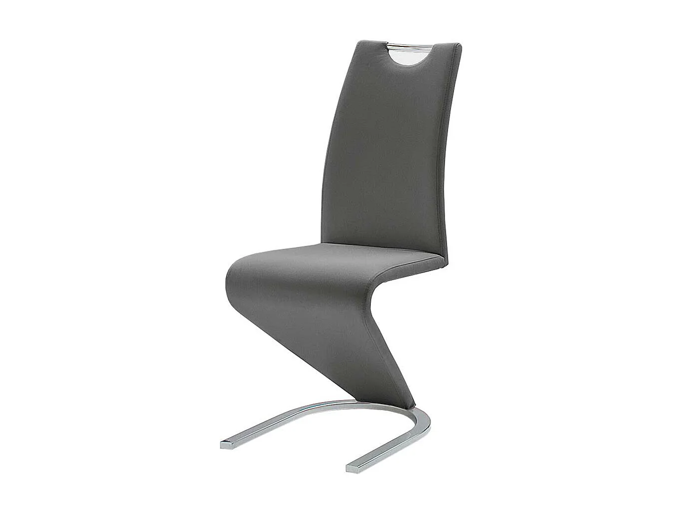 Swingstuhl in Schwarz modern (2er Set)