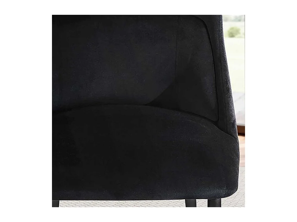 Esstischstuhl Polsterstuhl Esszimmer in Schwarz und Goldfarben