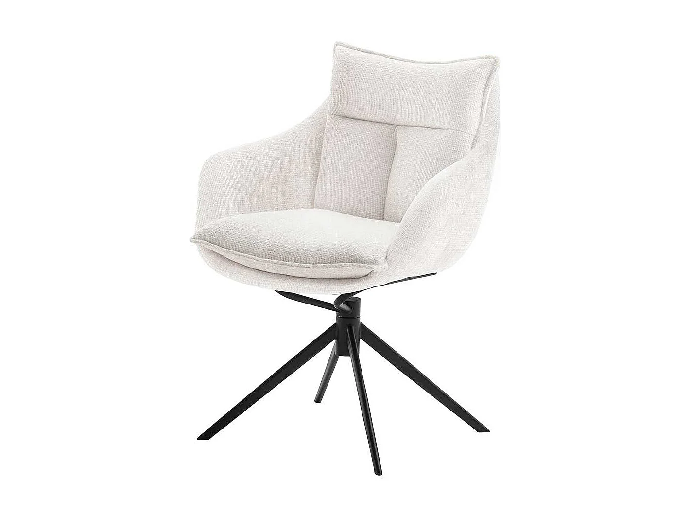 Esszimmerarmlehnstuhl in Weiß Armlehnen (2er Set)