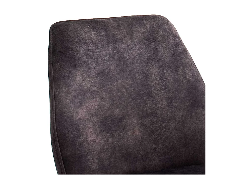 Drehbare Esszimmer Stühle in Anthrazit Velours Metallgestell schwarz (2er Set)