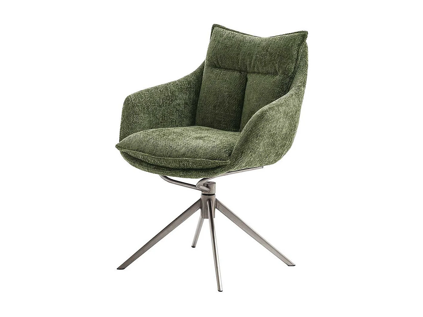 Esstisch Stühle mit Armlehnen Oliv Grün (2er Set)