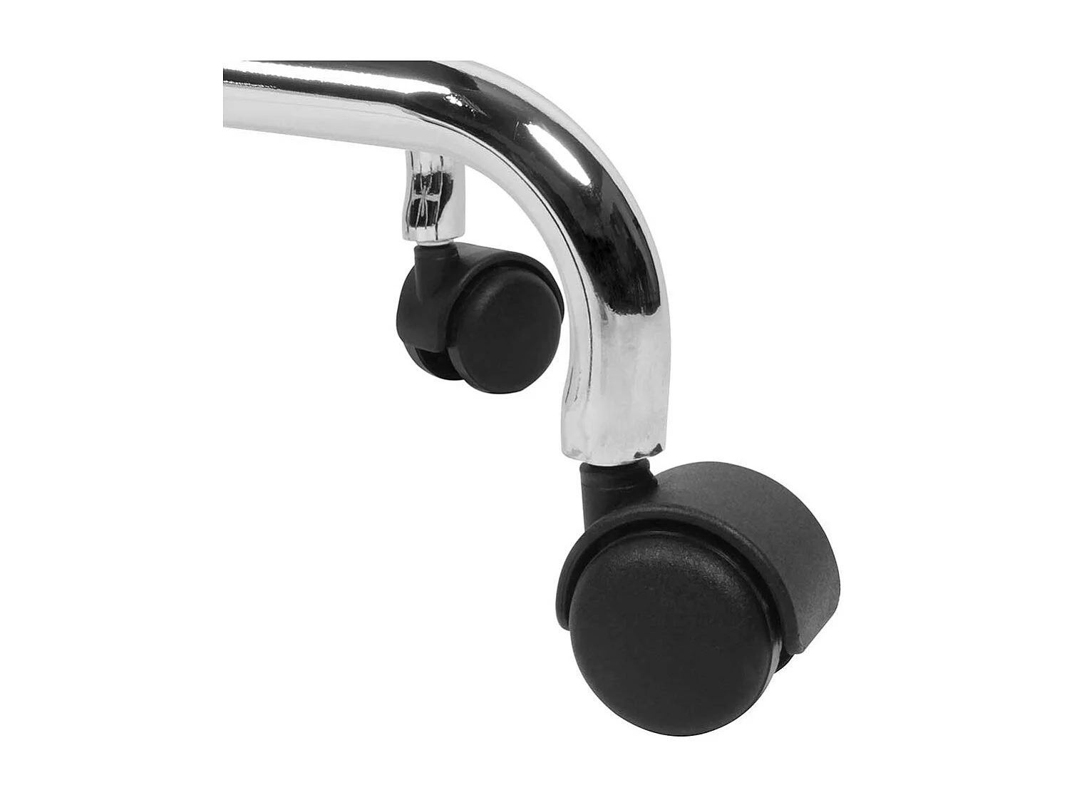 Drehstuhl in Schwarz Webstoff Schalensitz