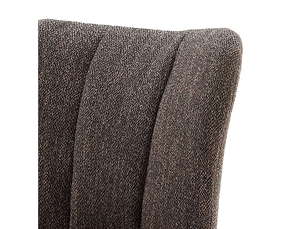 Drehbare St�hle in Hellbraun Stoff hoher Lehne (2er Set)