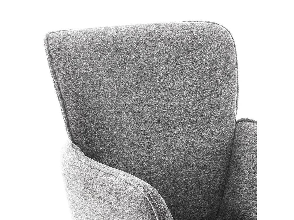 Polsterstuhl Wohnzimmerstuhl aus Chenillegewebe in modernem Design (2er Set)