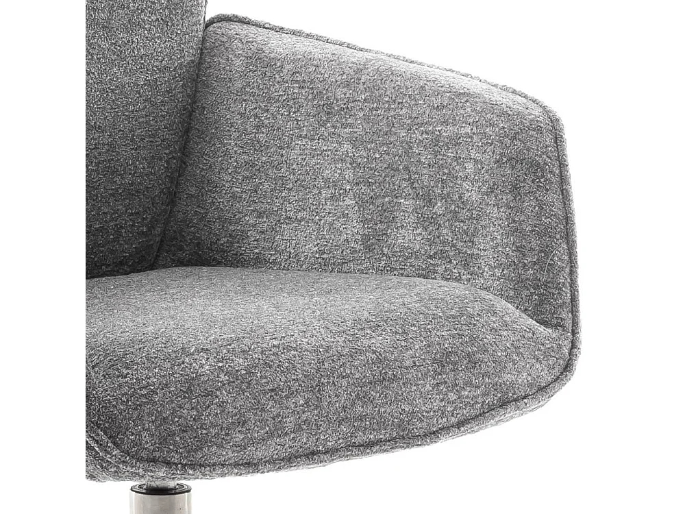 Polsterstuhl Wohnzimmerstuhl aus Chenillegewebe in modernem Design (2er Set)