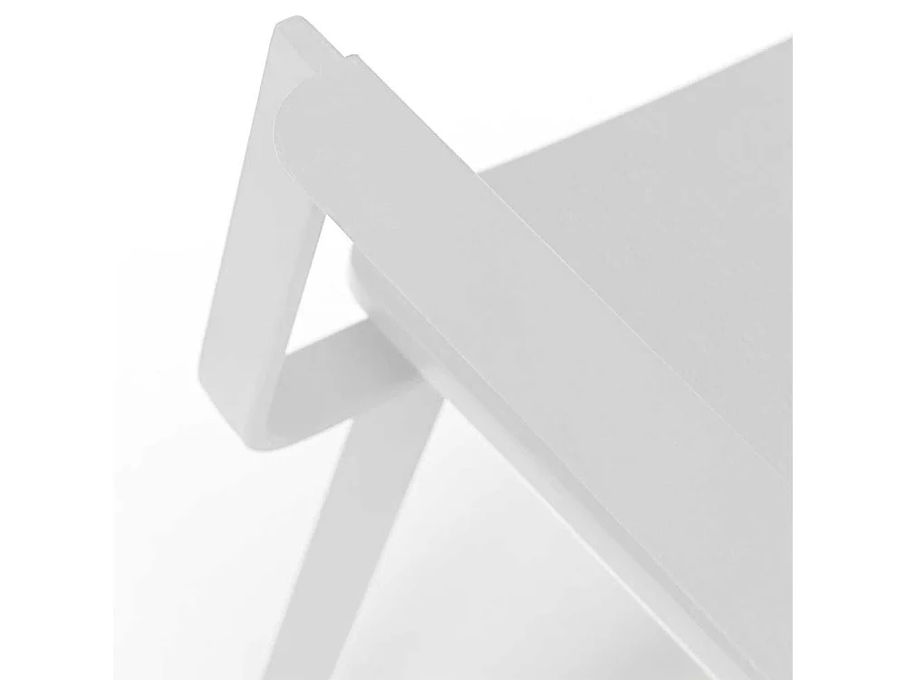 Armlehnen Esstischstühle in Weiß Schichtholz und Metall (4er Set)