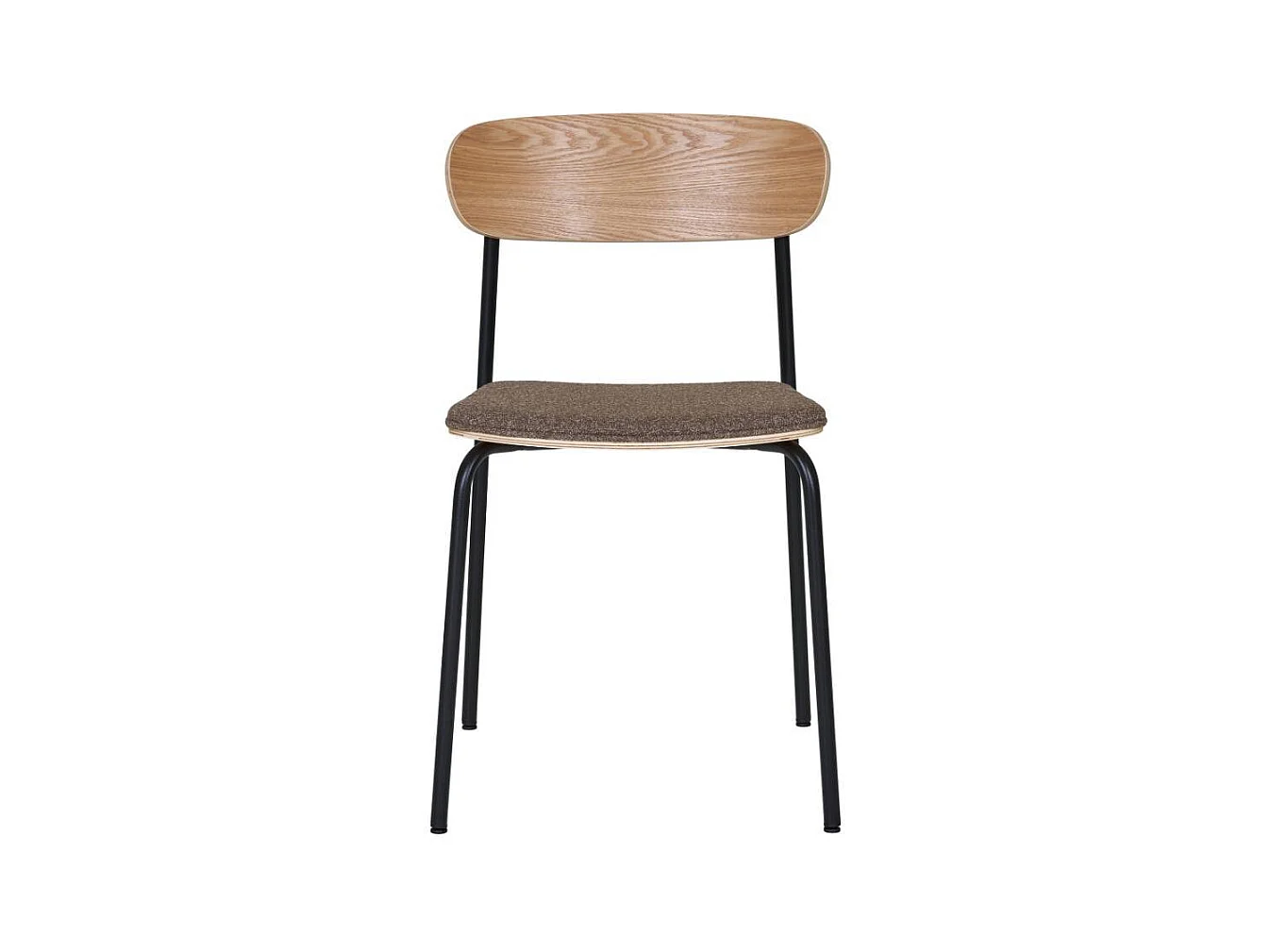 Esszimmerstuhl Küchenstuhl im Retrostil mit Gestell aus Metall (2er Set)