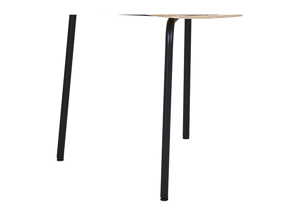 Esszimmerstuhl Küchenstuhl im Retrostil mit Gestell aus Metall (2er Set)