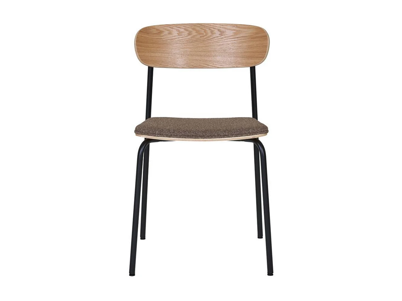 Esszimmerstuhl Küchenstuhl im Retrostil mit Gestell aus Metall (2er Set)