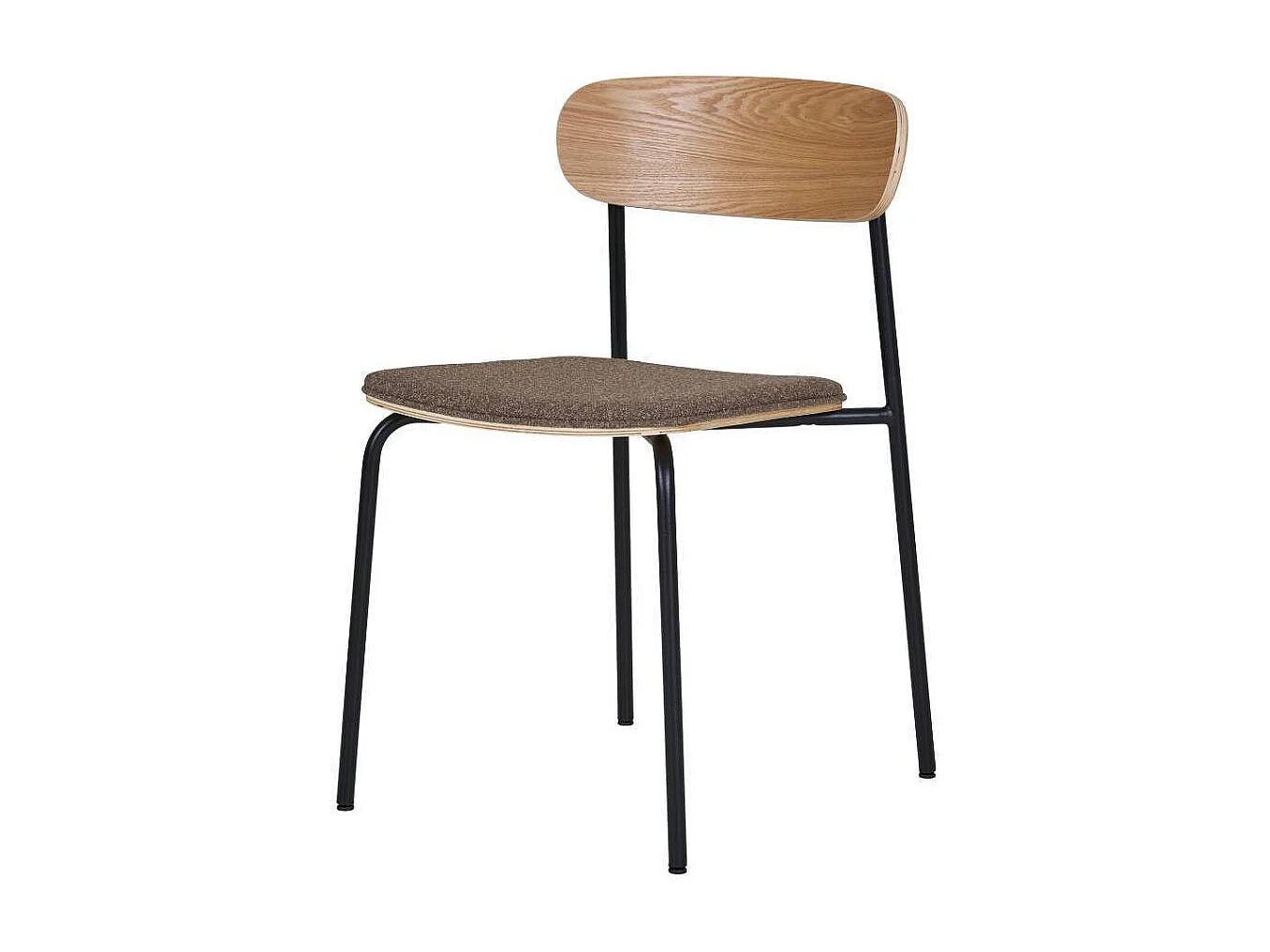 Esszimmerstuhl Küchenstuhl im Retrostil mit Gestell aus Metall (2er Set)