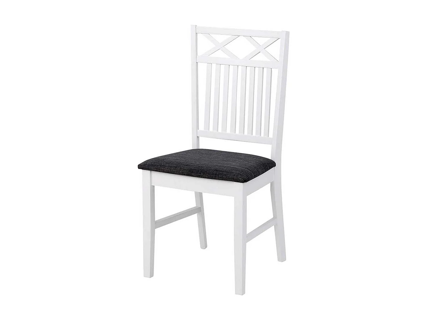 Esstisch Stühle aus Kiefer Massivholz hoher Lehne (2er Set)