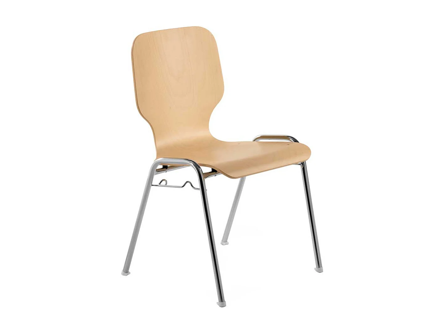 Stapelstuhl objektgeeignet Gestell aus Metall