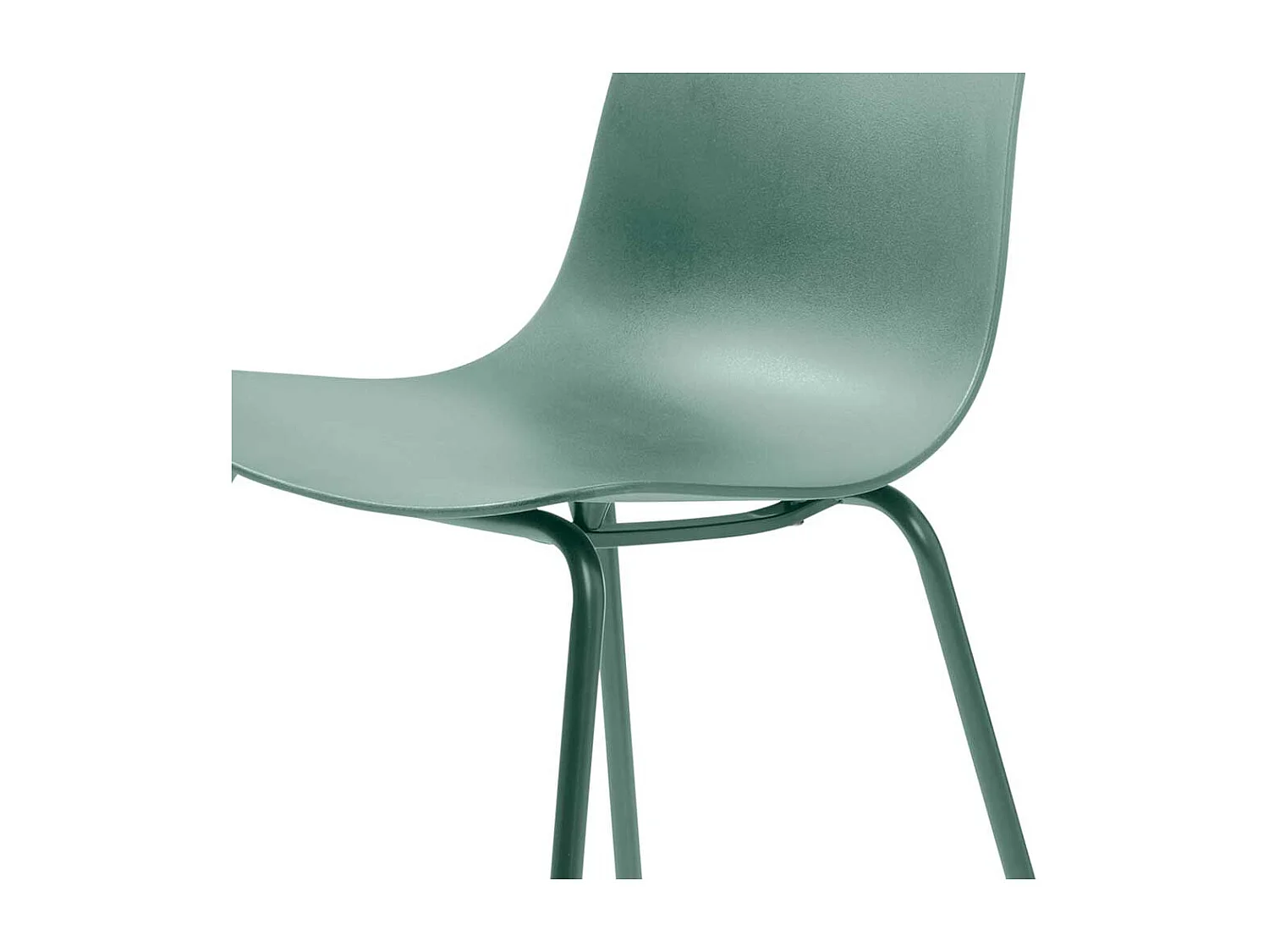 Esstisch Stühle in Mintgrün Kunststoff (4er Set)