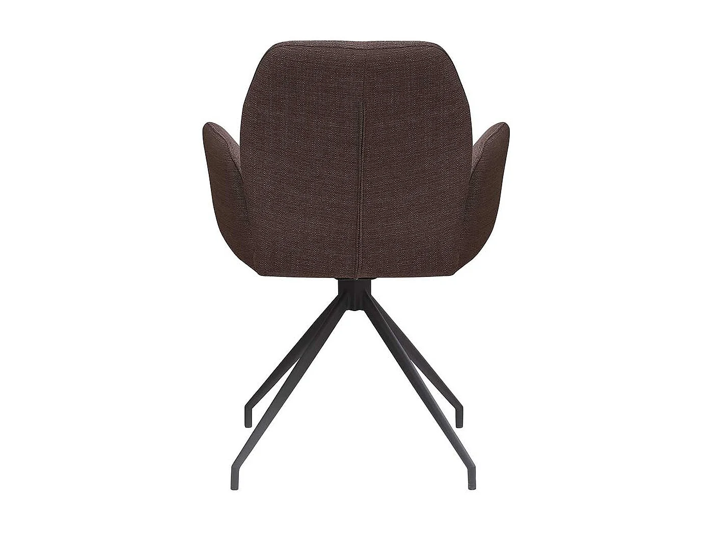 Essstuhl aus Strukturstoff Armlehnen